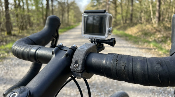 Maßgeschneiderte GoPro-Halterungen für Radfahrer drucken