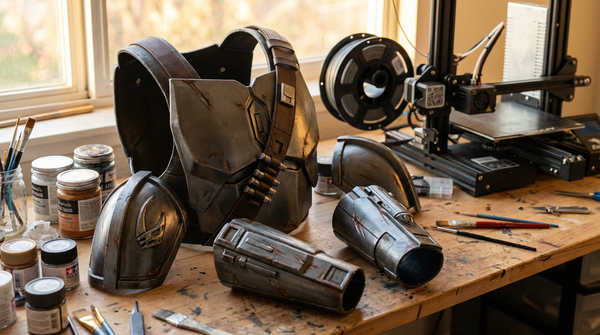 Wie man flexible Cosplay-Rüstungen aus TPU druckt