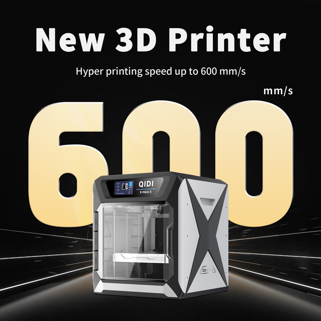 QIDI X-MAX 3 3D Printer - Hyper Speed up to 600mm/s