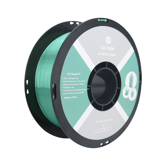 QIDI PLA Rapido P Midnight Green Filament Spool
