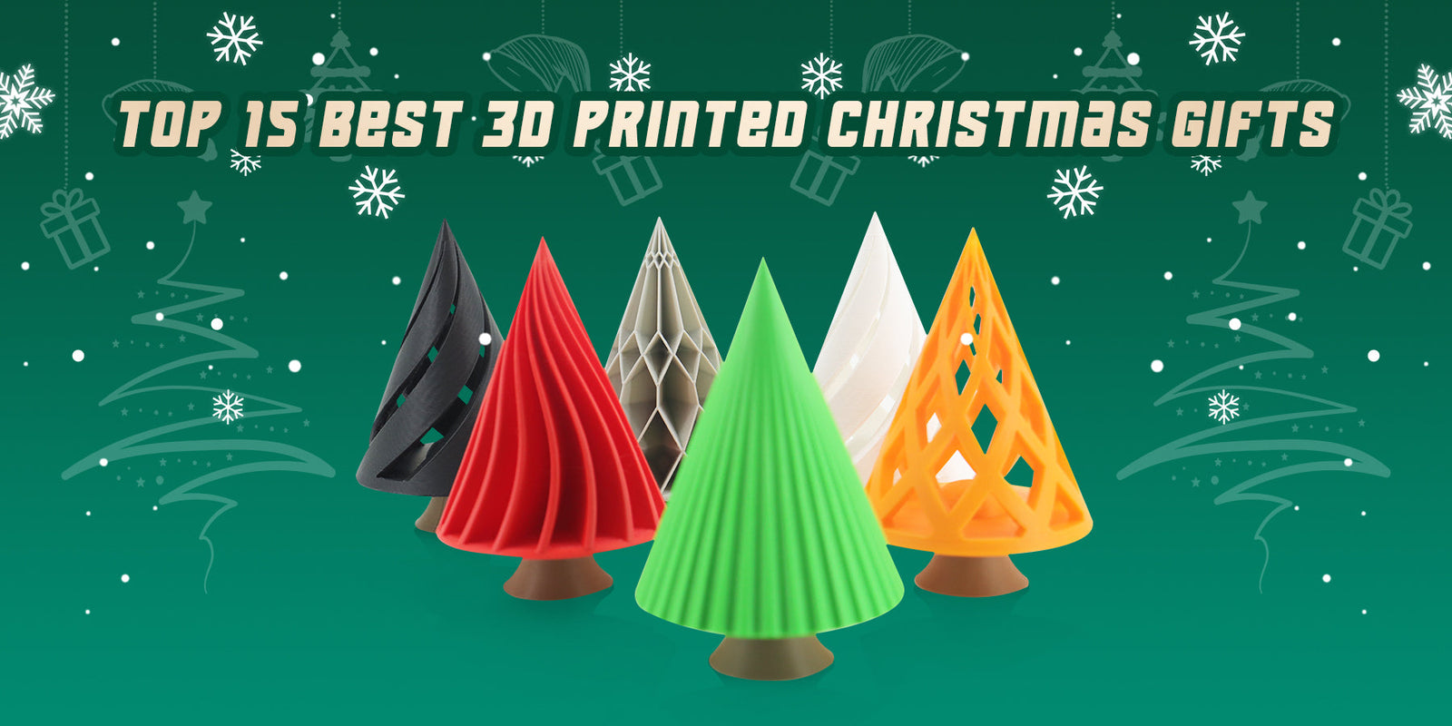 Die 15 besten 3D-gedruckten Weihnachtsgeschenke