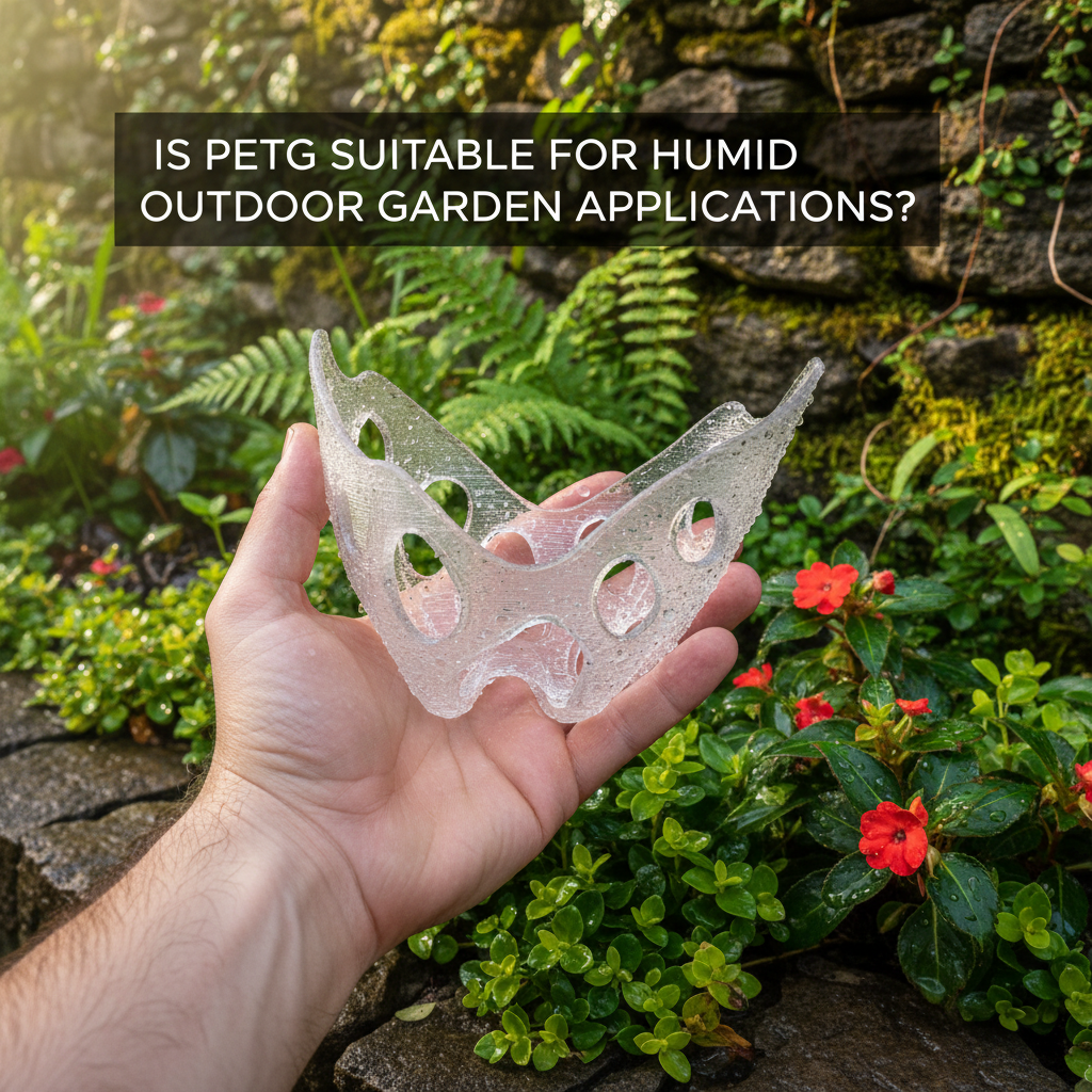 Ist PETG für feuchte Gartenanwendungen im Außenbereich geeignet?
