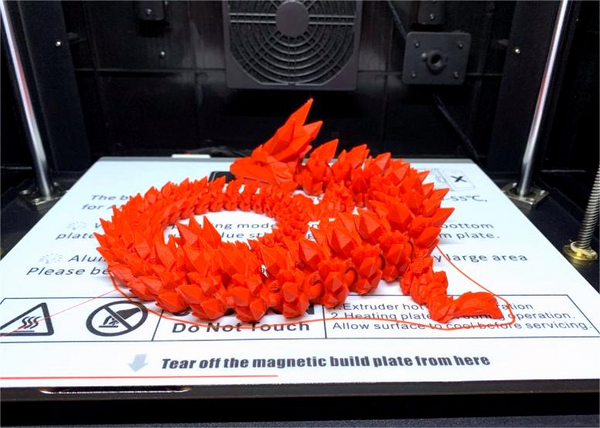 Bewegliche Drachen in 3D drucken: Tipps und Tricks