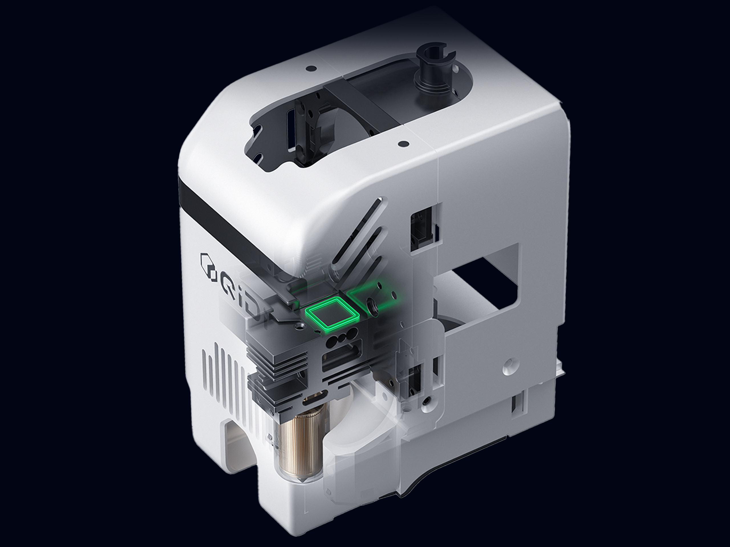 <p>Die Düse fungiert als Sensor und gewährleistet eine echte Nullabweichung.</p>