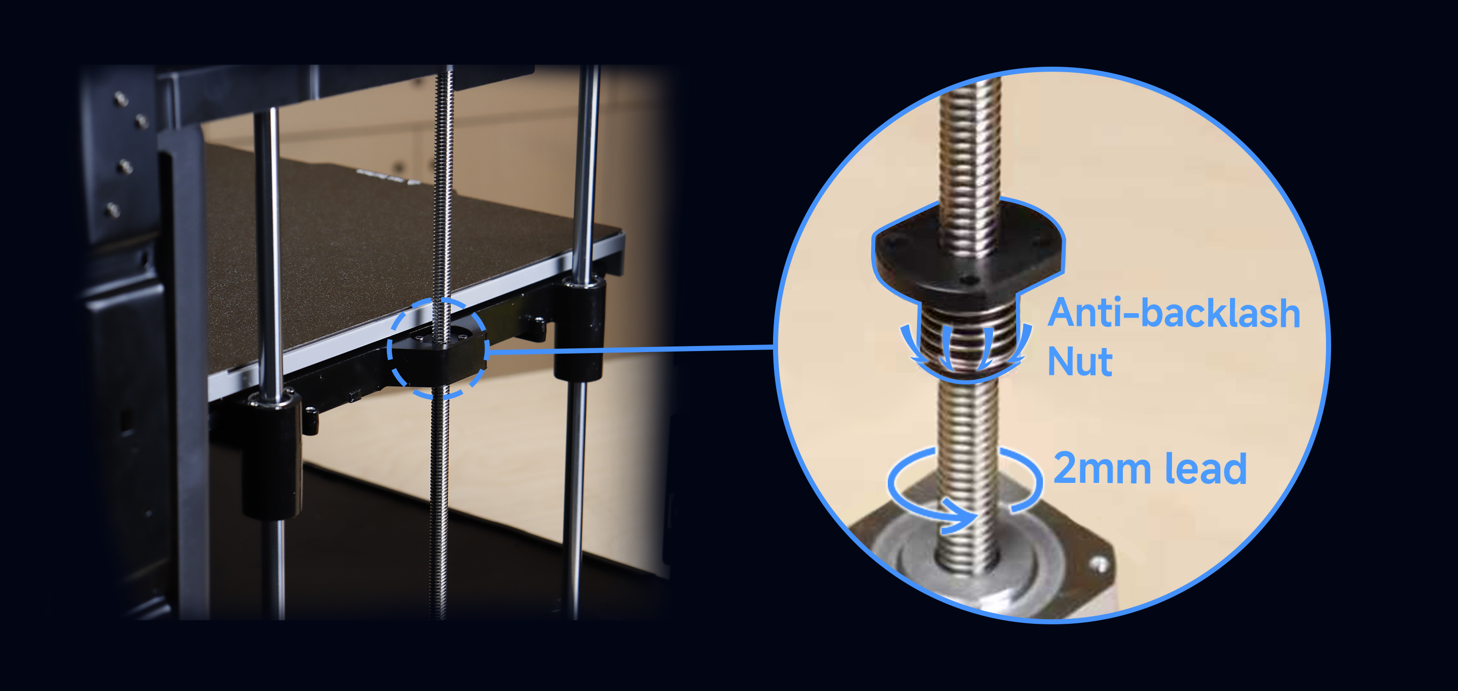 <p>Kein Wackeln, keine Wellen</p>