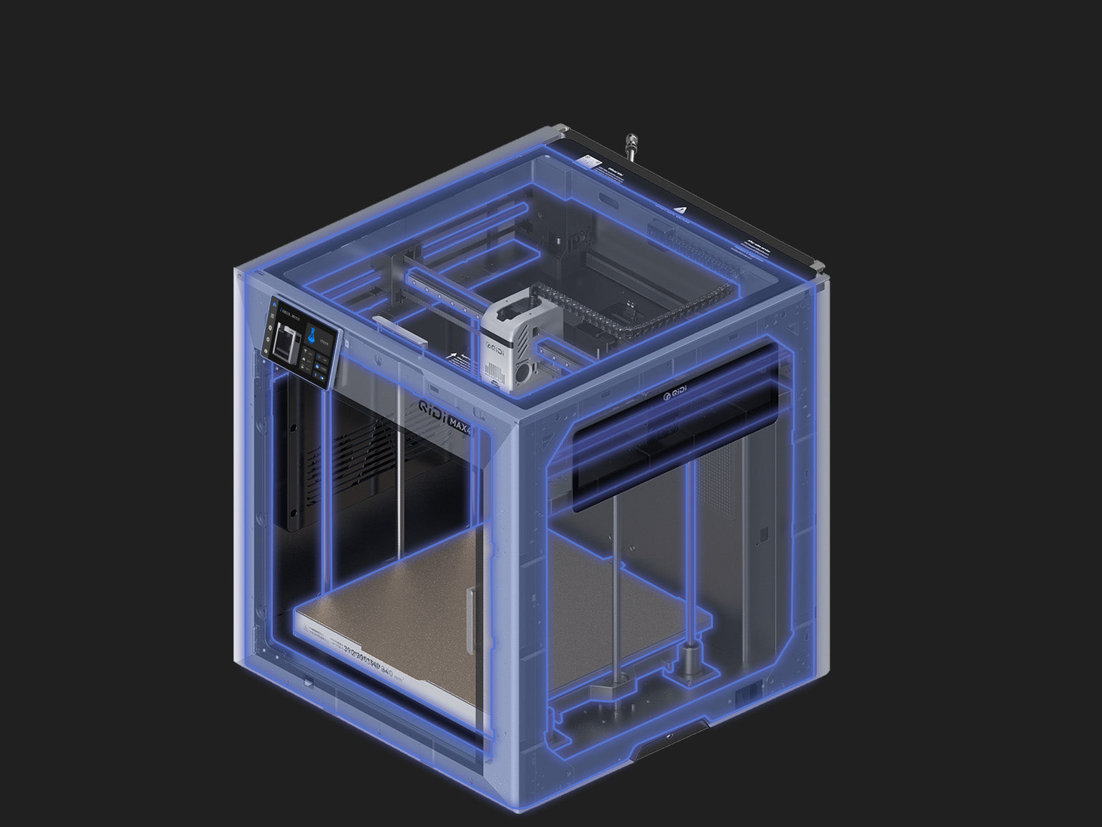 <p>CoreXY-Vollmetallrahmen</p>