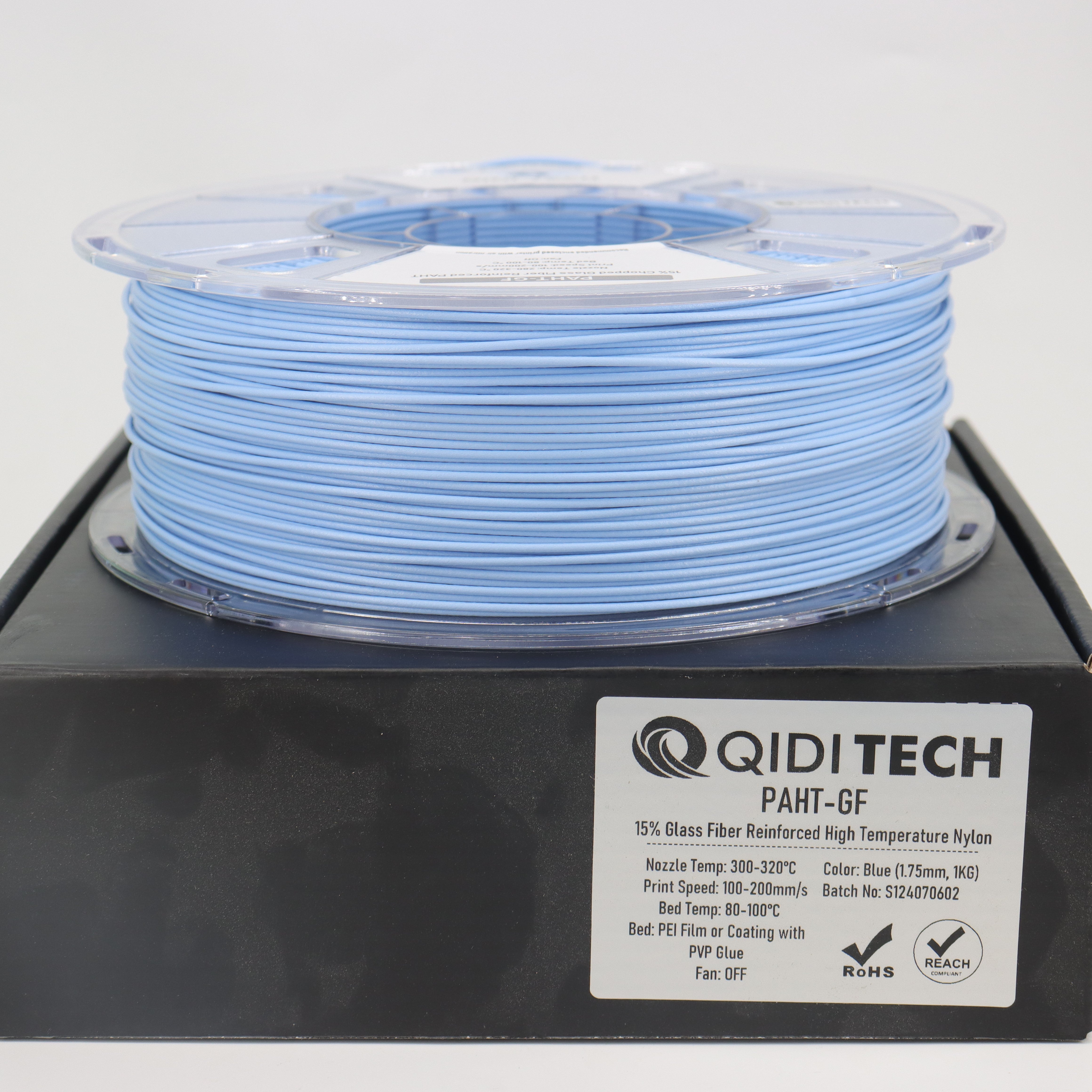 QIDI PAHT-GF Filament - Blue 3D printing material