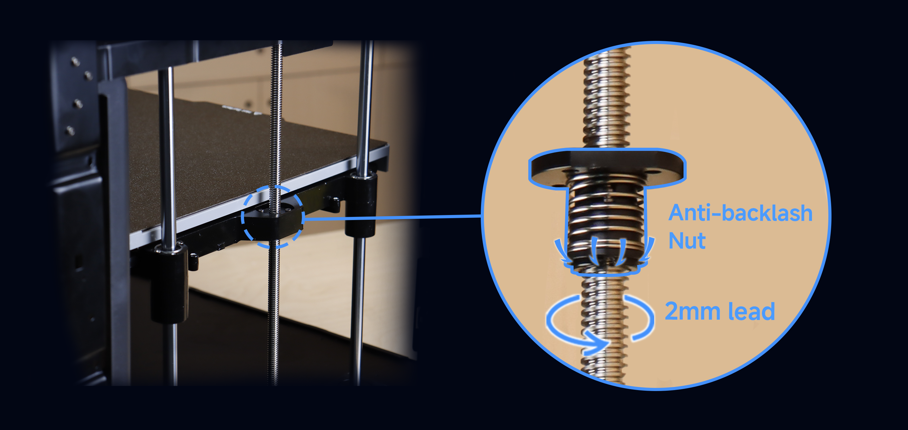 <p>Kein Wackeln, keine Wellen</p>