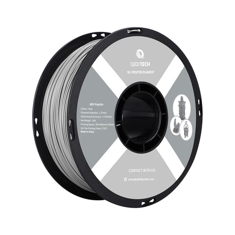 ABS Rapido Filament - Grau HEX Code #A0A0A0