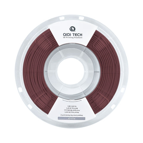 PLA-CF Filament - Dunkelrot HEX Code #9A5C6B