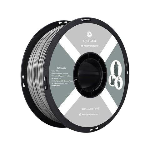 PLA Rapido Filament - Silber HEX Code #AFAFAF