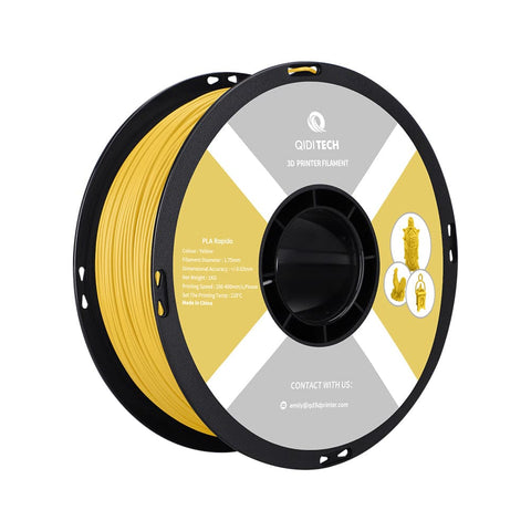 PLA Rapido Filament - Gelb HEX Code #FCE300