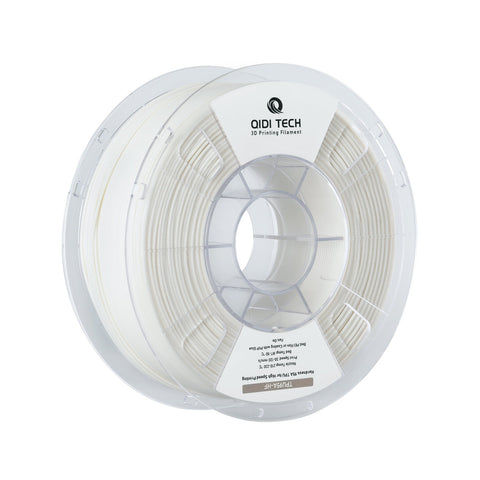 TPU95A-HF Filament - 1 Kg / Weiß HEX Code #FFFFFF