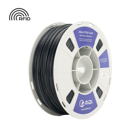 ASA-CF20 Core - 1 Kg / Black HEX Code #3E4342 / EU